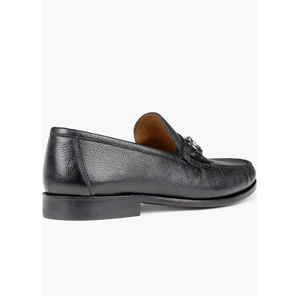 Donald Pliner Evanston Black Leather Bit Loafer Size 11.5